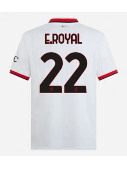 AC Milan Emerson Royal #22 Gostujuci Dres 2024-25 Kratak Rukavima